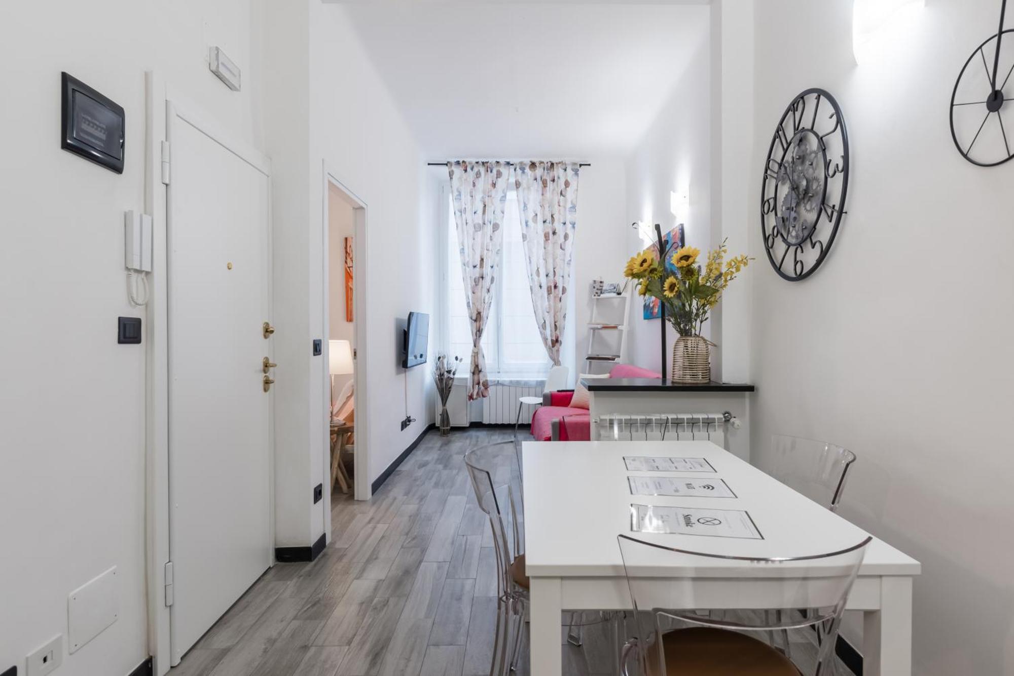 Acquario 5 Minuti, 1Br , Free A-C, Wifi & Netflix "City Center" By Tilo Genoa Exterior photo